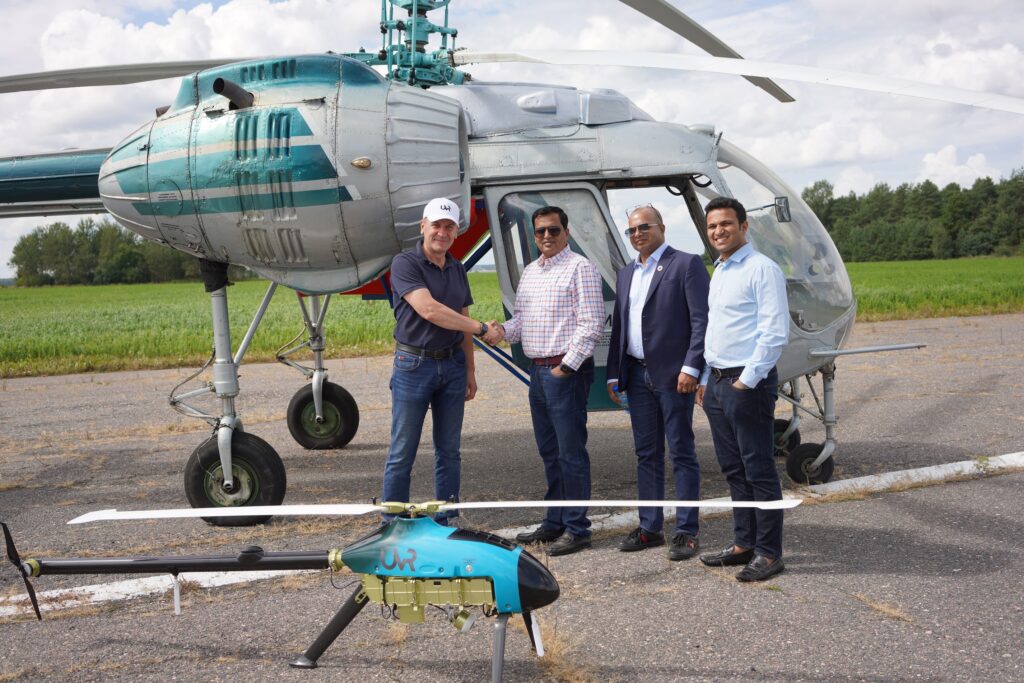 Delegation from India Learns about the Innovative UAVs Developed by UVR LLC