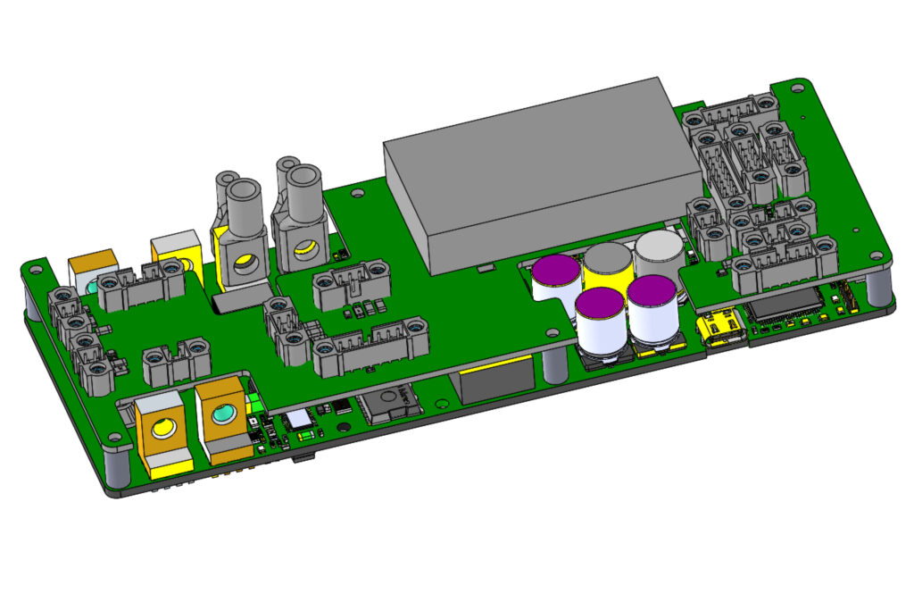 Motherboard for a New Version of Unmanned Helicopter