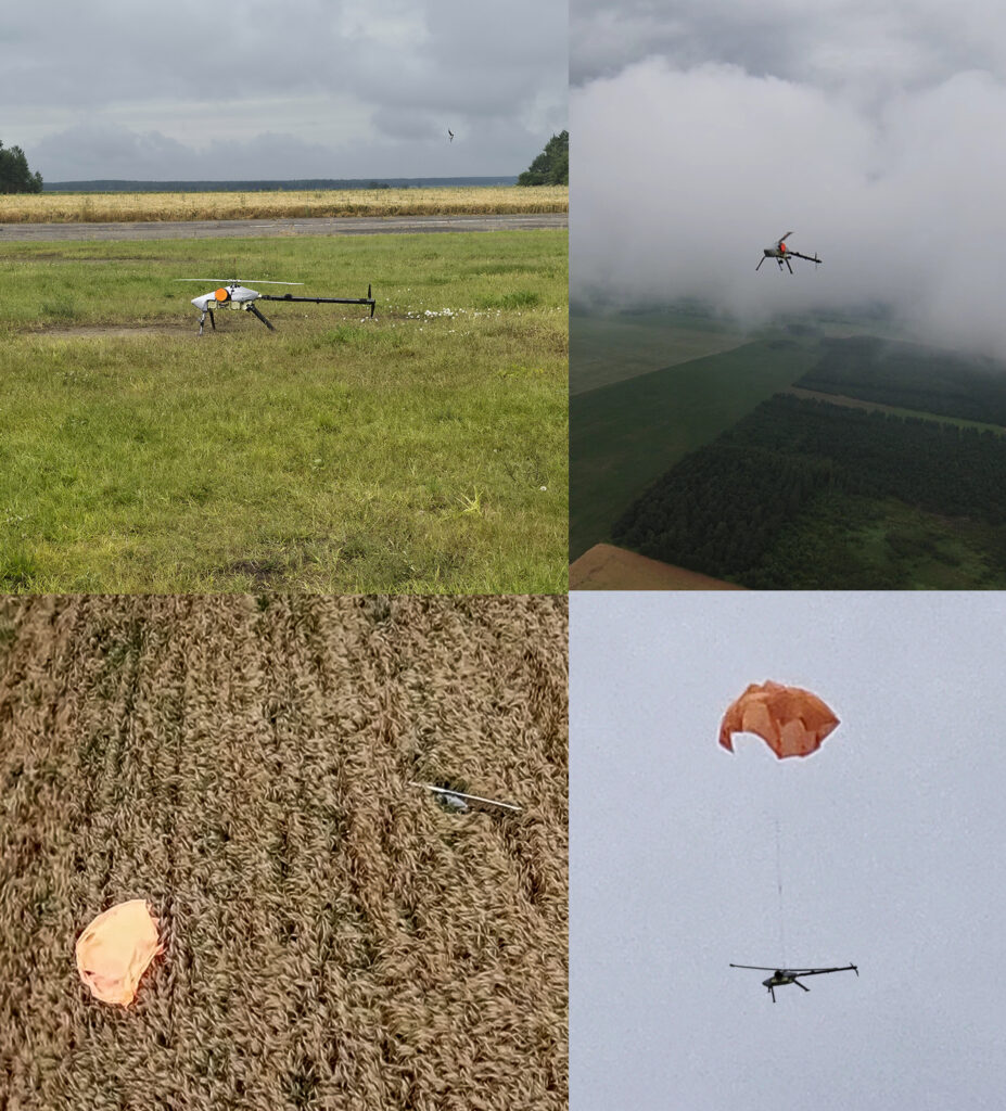Testing of the New Safe Flight Termination System for the UAV "Electron 7"